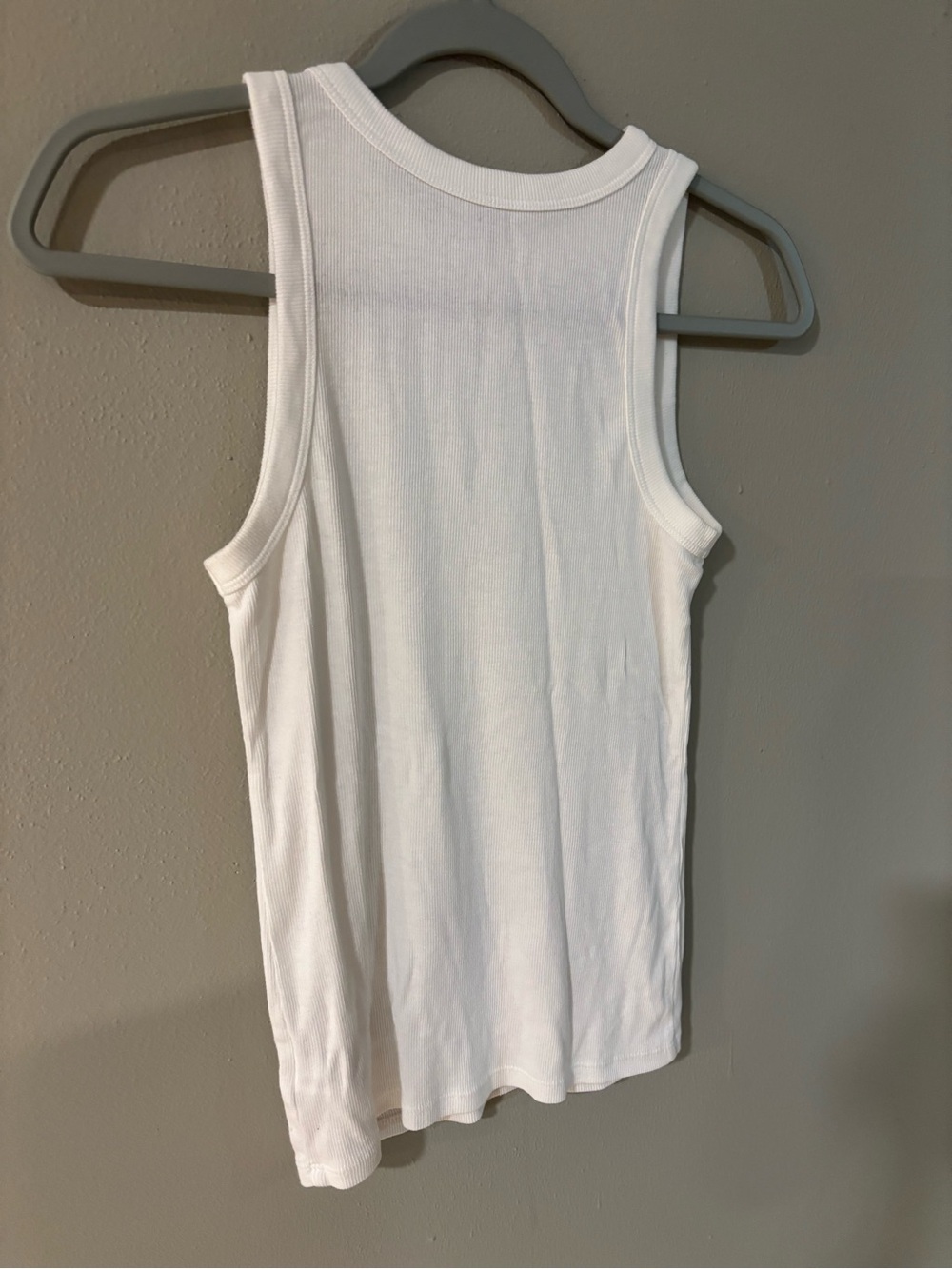 A New Day Target Women's White Ribbed Tank Top